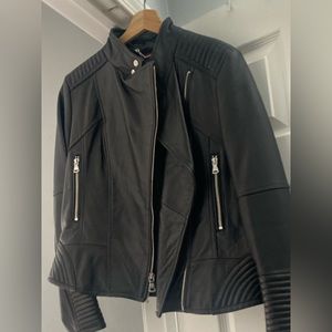 Barely worn Vince Camuto Biker Leather Jacket